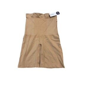 Empetua by Shapermint High Waisted Brown Shaper Smoothing Shorts Sz 4XL NEW